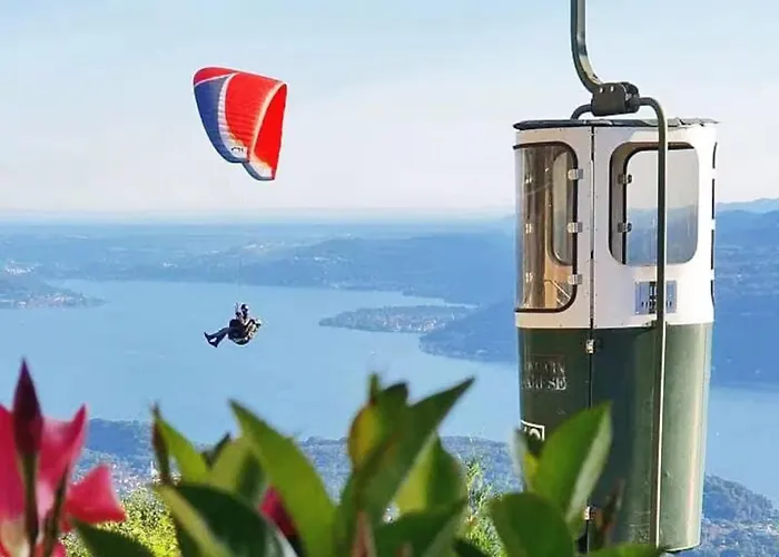 Apartament Ehemaliger Palast, Malerische Wohnung, Seeblick, Stellplatz Laveno